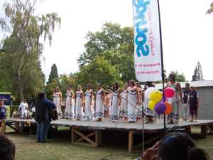 Kapahaka group perform at Multicultural Festival