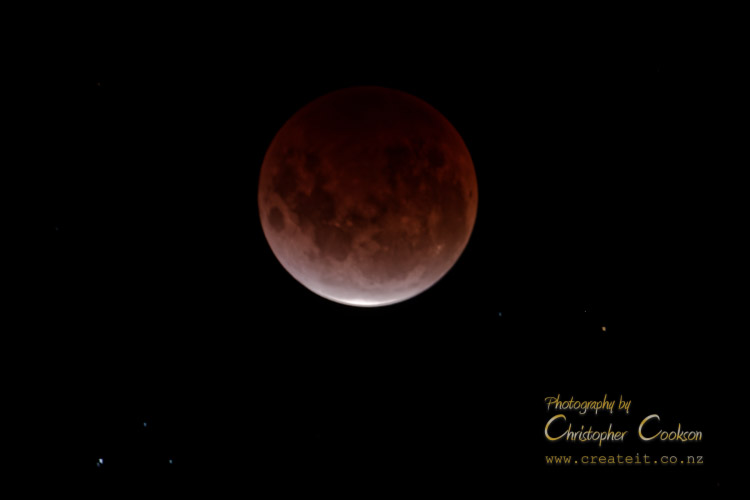 Super blood moon lunar eclipse